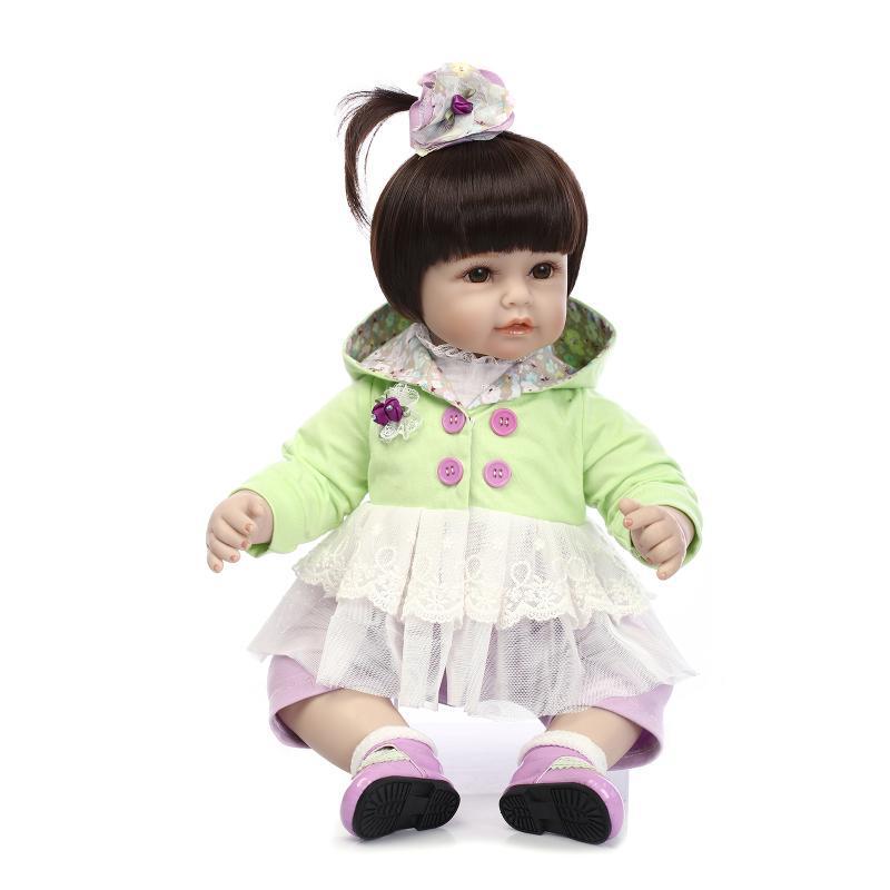 Realistic Reborn Toddler Doll - Cute Little Princess 50 cm