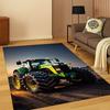 Retro Tractor Car Truck Cartoon Carpet Rug for Bedroom Living Room Sofa Playroom Doormat Home Decor,Kid Game Area Rug Non-slip