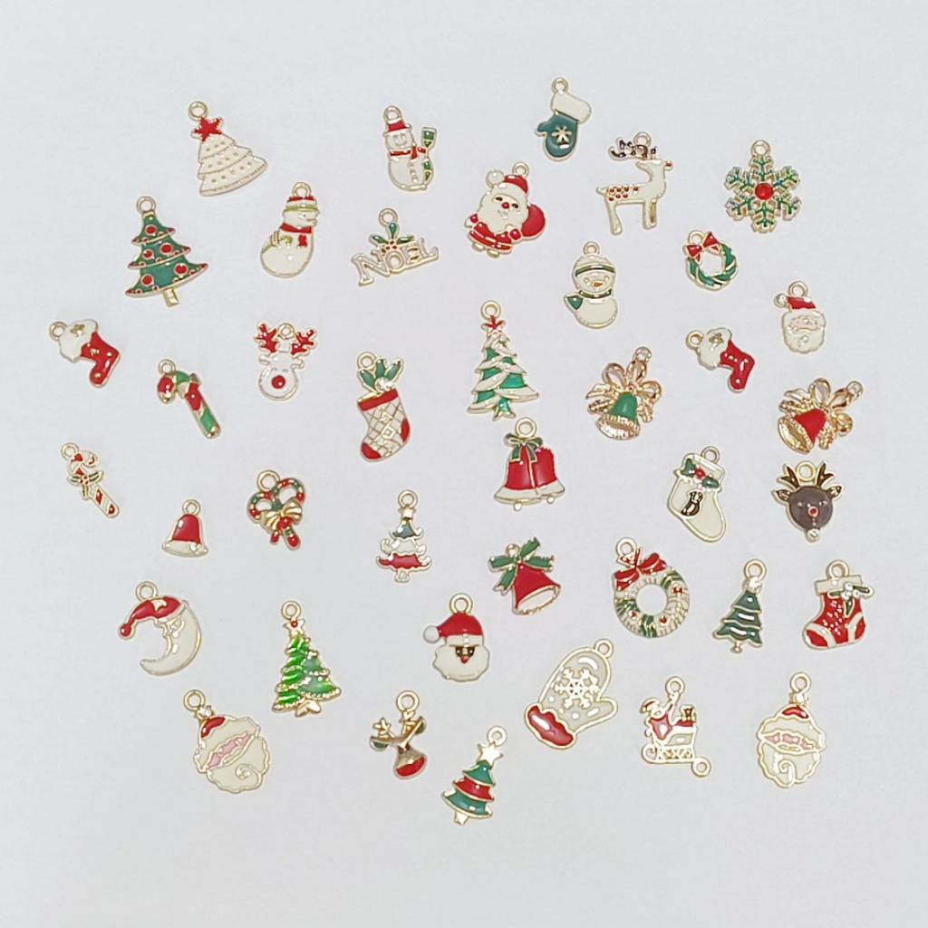 Diy Christmas Oil Drop Alloy Accessories Handmade Pendant Pendant Material Bag Jewelry Accessories