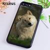 Krajews Cool Animal Print Wolf Pattern Phone Case Cover For iPhone 17 Air 16 15 14 plus 12 pro max coque Fundas