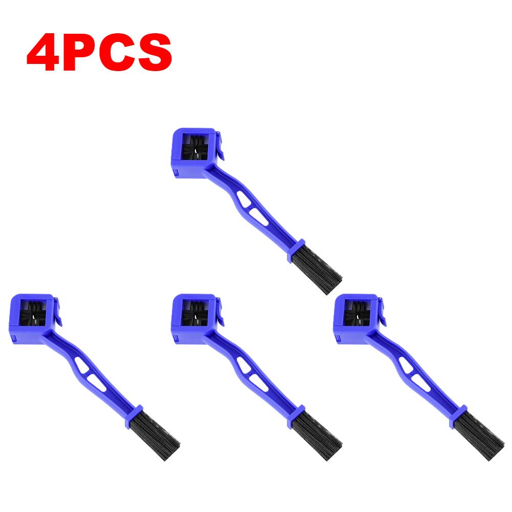 1-5PCS Motorcycle Chain Brush Double Head Road Bike Brush Cleaner Outdoor Scrubber Road Care Tools Motorcycle Maintenance Tool