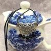 Fashion Necklace Accessories Bohemian Jewelry Miao Silver Sapphire Silver Flower Natural Chalcedony Short Clavicle Necklace