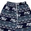 Women Casual Beach Shorts Drawstring Elastic Waist Shorts with Pockets Thai-Inspired Elephant Print Wide Leg Summer Shorts