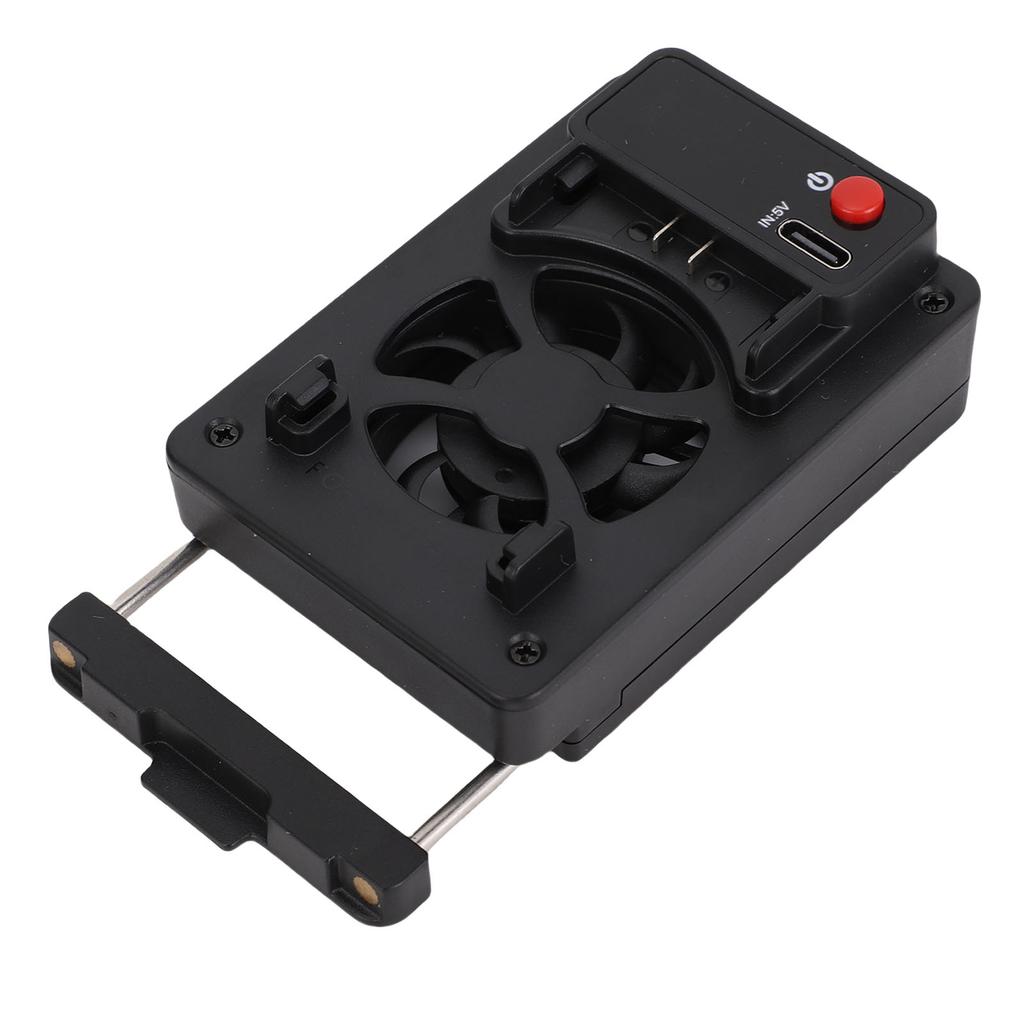 Cooling Fan Fit for A7S3 FX30 A7M4 Camera ABS Quiet Adjustable Camera External Cooling System for Video Recording Live