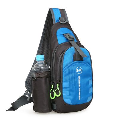 Men'S Casual Crossbody Bag Unisex Outdoor Water Bottle Shoulder Bag Multi-Functional Travel Waist Bag Fashion Men'S Chest Bag Ox
