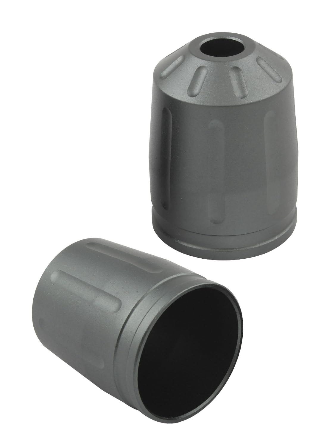 

POSH FAITH Ultra Heavy Bar End Type 2 Outer Covers M6 Matte (2-Piece Set), Type, Gray, 033679-29-10