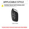 Car Key Case Cover  Protective Shell Fob For Saic Mg Zs Ev Mg6 Mg4 Ezs Hs Ehs    Roewe Rx5 I6 I5 Rx3 Rx8 Erx5 Mg5