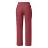 Women’s Drawstring Waist Wide Leg Pants Cotton Linen Loose Fit Casual Relaxed Trousers with Adjustable Waistband
