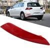 1PCS Left Side Rear Bumper Reflector Reflective Light Tail Fog Lamp Lens Assembly For VW Golf A6 MK6 2009-2013 Replacement Parts
