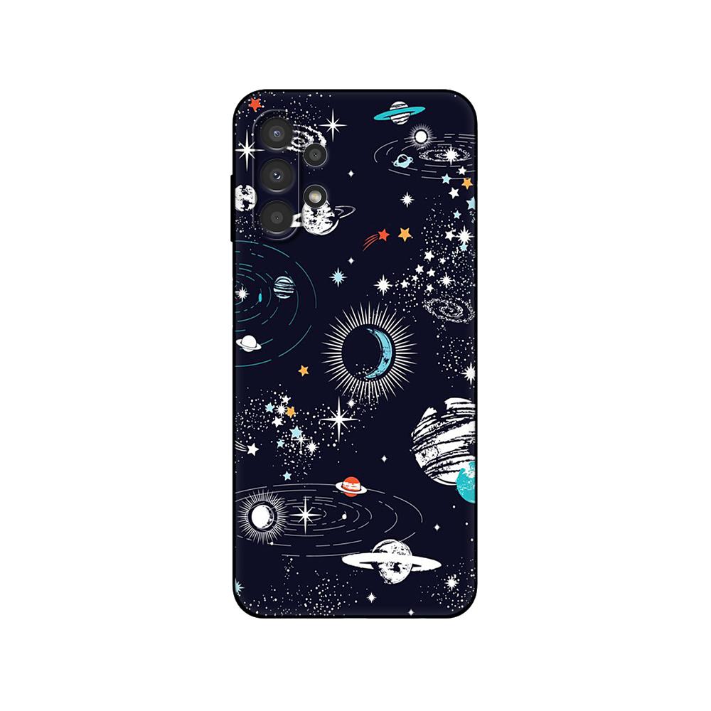 For Samsung Galaxy A13 5G 4G Case Back Cover 5G 4G For Samsung A13 LTE Bag Soft Silicon Black Tpu Case Pink Anime Space Car