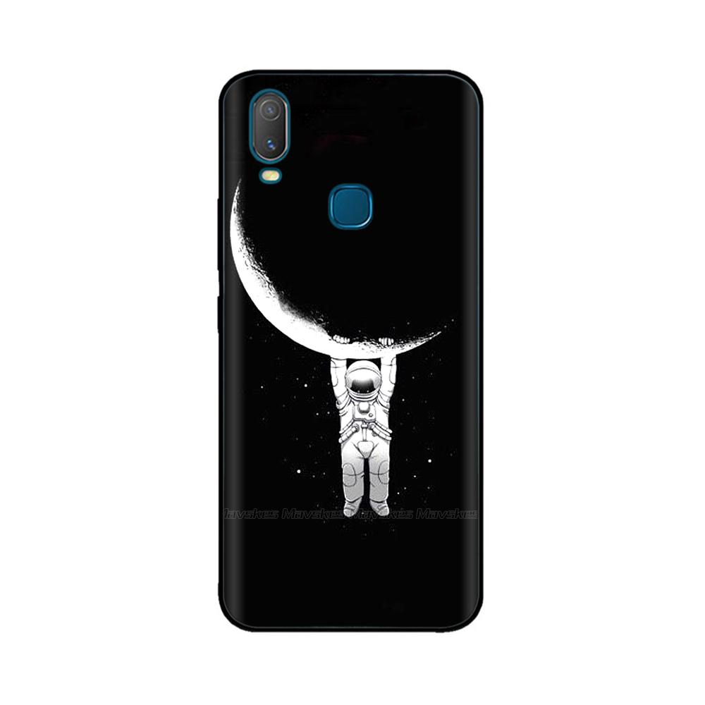Für Vivo Y11 2019 Hülle Silikon Niedliche Cartoon-Druck Weiche TPU-Hülle für Vivo 1906 Fundas Coque für VivoY11 Y 11 2019 6,35'' Hülle