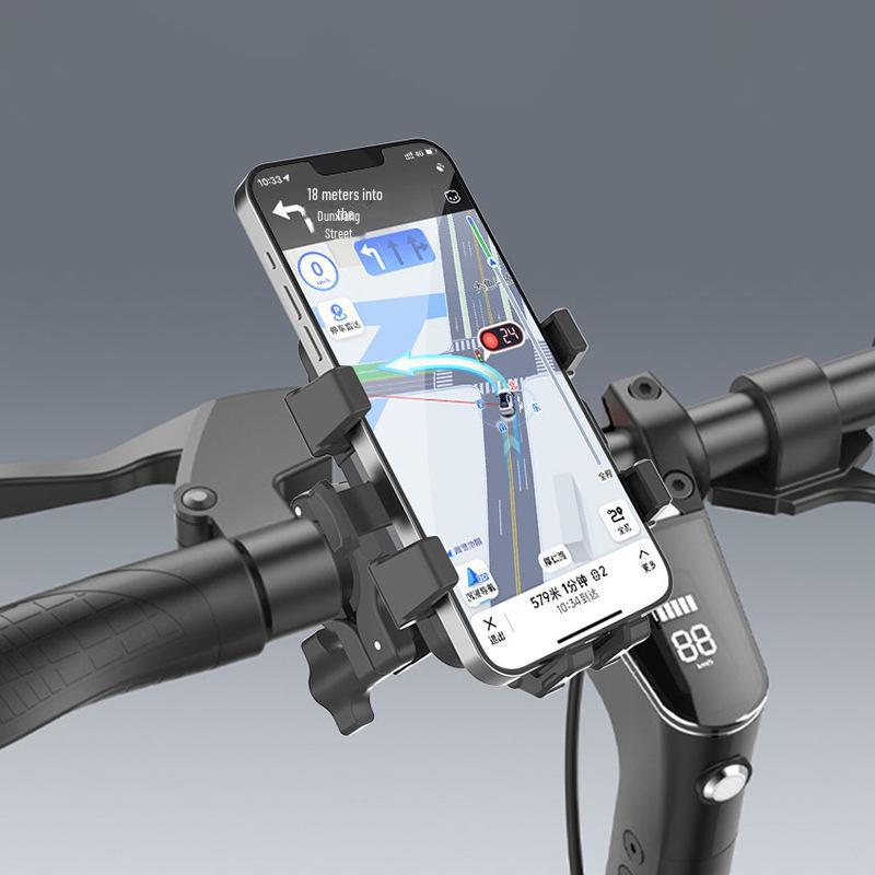 Universelle Handyhalterung für Mountainbikes und Motorräder für Navigation und Outdoor-Aktivitäten