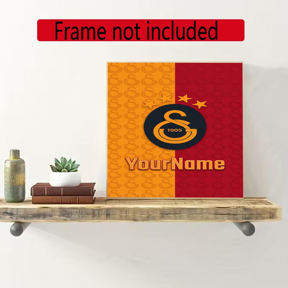 Galatasaray Personalized Name Diamond Paintings Mosaic Wall Round Diamond Art Painting Kits Embroidery Crystal Accessories Frameless