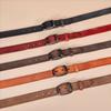 Retro Belt Men'S First Layer Leather Belt Simple Student Japanese Buckle Belt Direct Sales