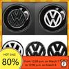 For VW Volkswagen Jetta MK5 Golf 40 45 50mm ABS Hollow Out Car Steering Wheel Center Emblem Sticker For Volkswagen Polo VW GTI G