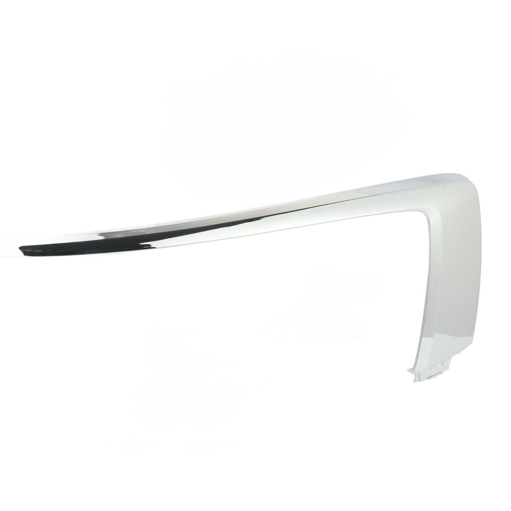 Front Bumper Upper Chrome Trim Stylish Replacement for Mitsubishi Eclipse Cross 2018 To 2021 Right: