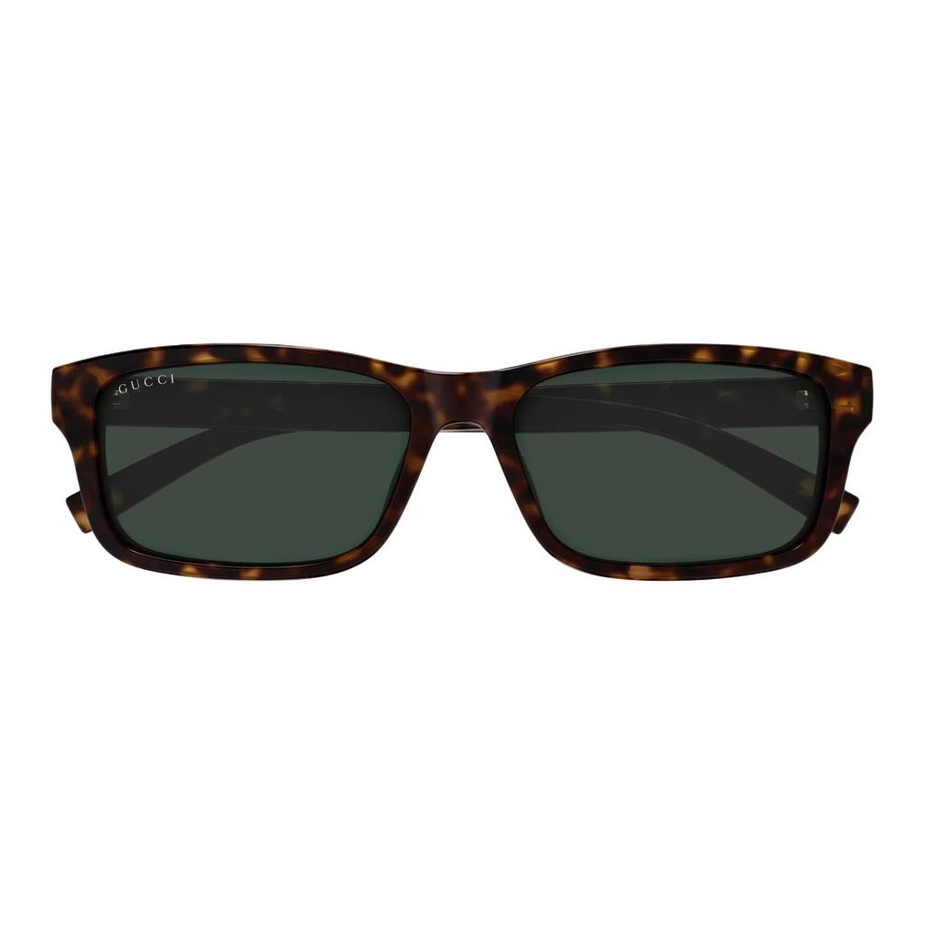 Gucci Sign Series Injection Rectangular Sunglasses Men sunglasses Dark-Havana GG1986SA
