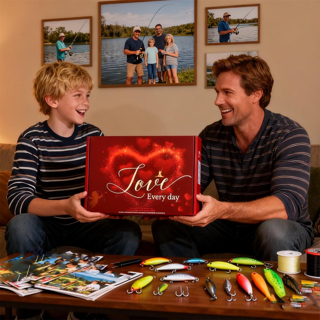 673CLuya Mysterious Fishing Equipment All Fishing Kits Big Mouth Bass Small Mouth Bass Troutbait Fishing Set