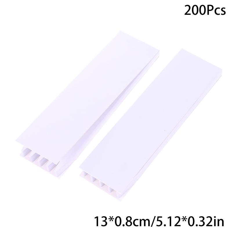 100/200Pcs Disposable White Perfume Test Strips Multi-use Blotter Paper for Essential Oils Perfume Sampling