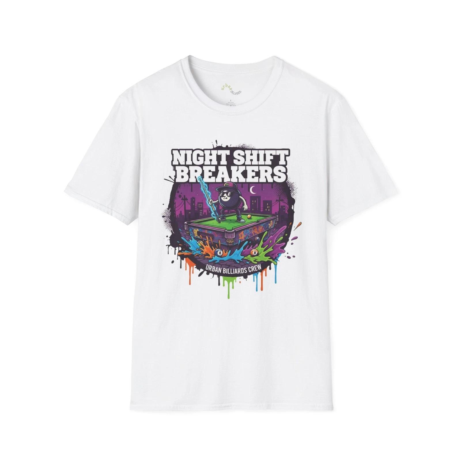 Night Shift Breakers Unisex Softstyle T-Shirt 2XL
