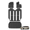 Smabee for Xpeng X9 2026 7Seat Car All Weather Floor Mats Cargo Liner Trunk Pad TPE Interior Accessories Black
