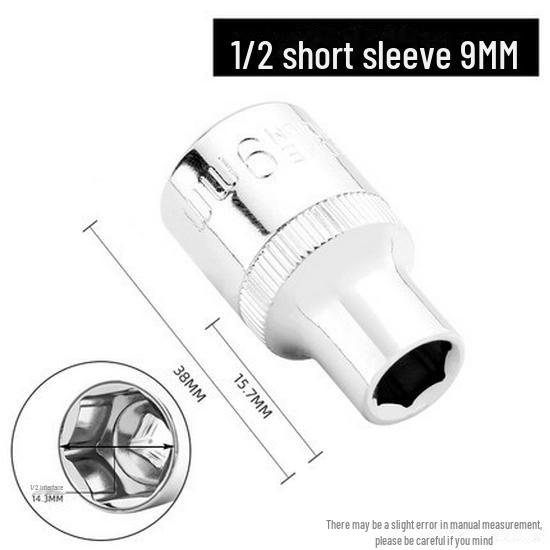 

Шестигранный торцевой ключ Green Forest 12,5 мм с большой трещоткой 1/2 дюйма