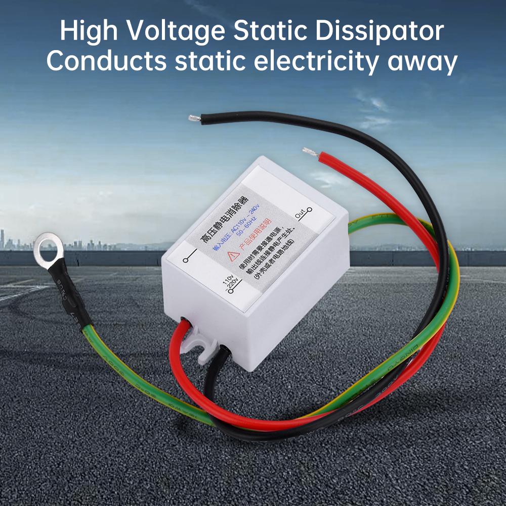 Rimuovi Elettricità Statica ad Alta Tensione AC220V Eliminatore Elettrostatico Scaricatore Elettrostatico Generatore di Ioni Negativi