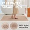 Bathroom Floor Mat, Toilet Absorbent Mat, Toilet Door Non-Slip Mat, Toilet Door Mat, Quick-Drying Carpet