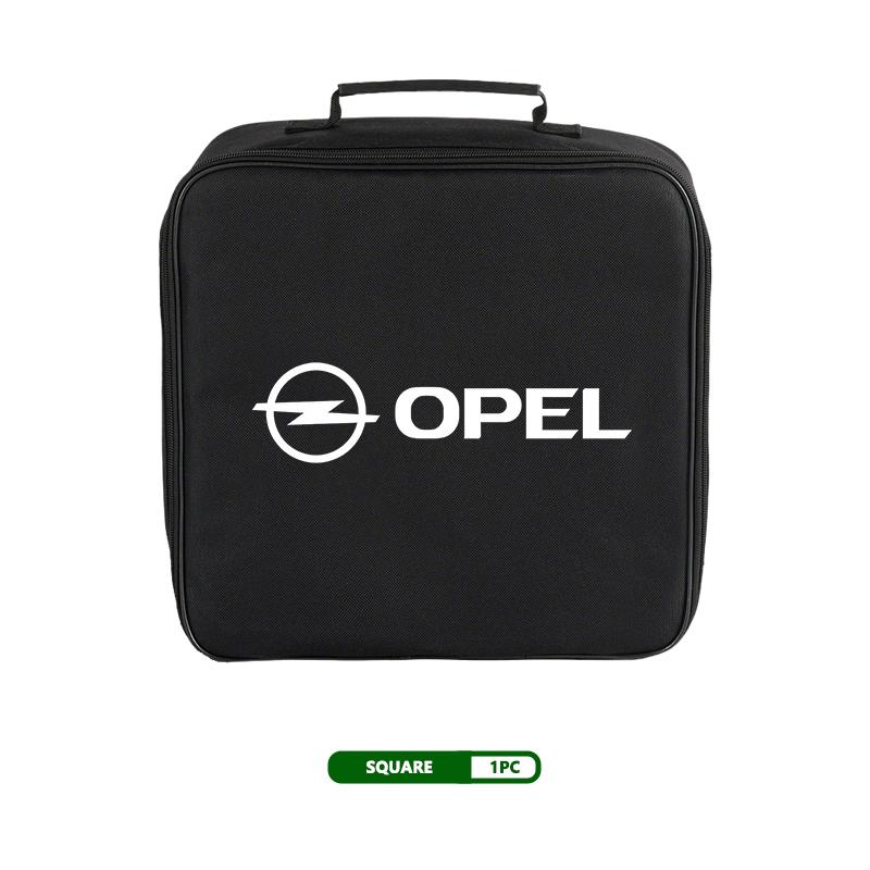 For Opel EV Car Charging Cable Storage Bag Waterproof Rechargeable Gun Organizer ADAM ASTRA J K CORSA E INSIGNIA MOKKA VIVA