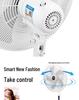 XLANKE Electric Oscillating Floor Fan with Remote Control - Silent Vertical Design for Home