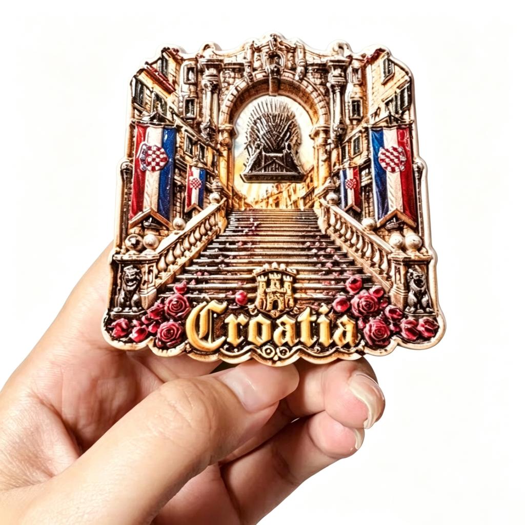 Europa Kroatien 3D Kühlschrankmagnete Aufkleber Tourismus Souvenir Kühlschrankmagnete Aufkleber Haus Küchen Dekor