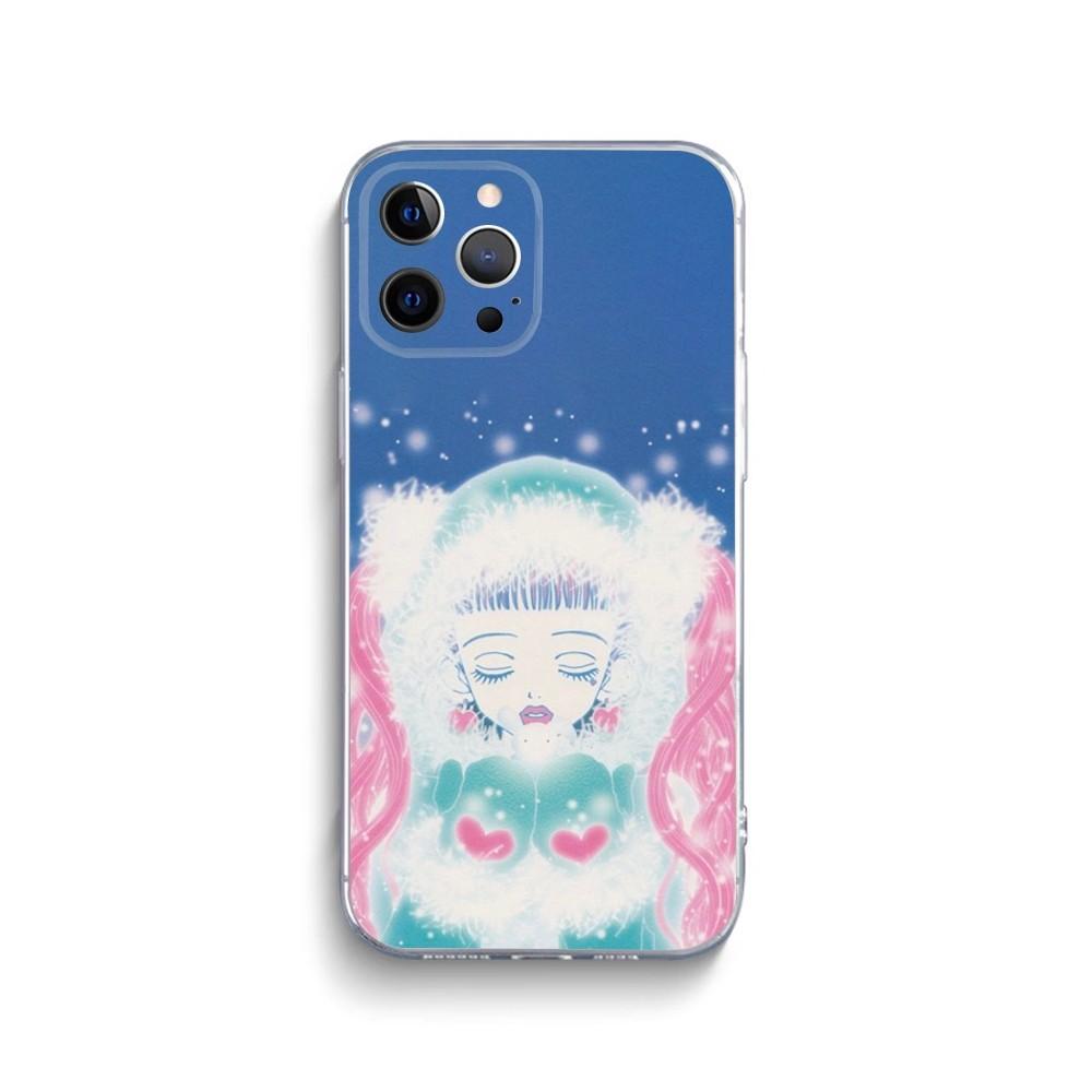 

Paradise Kiss Чехол для телефона Miwako для iPhone 15,14,13,12,11 Plus,Pro,Max,XR,XS,X,7,8 Plus,SE,Mini Прозрачный Силиконовый Мягкий iPhone11