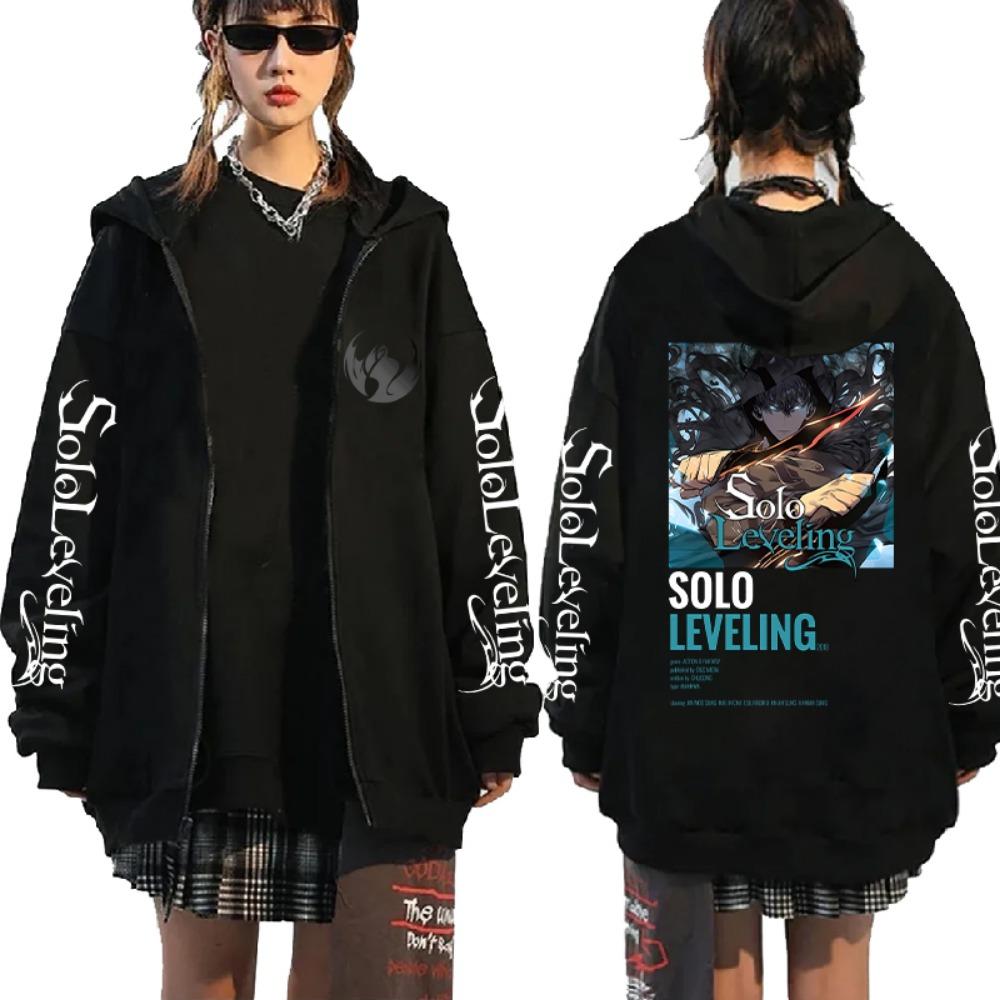 Song Jinyu Cool Printed Hoodie Men's Extra Large Zipper Hoodie Casual Sports Shirt Harajuku Unisex Zipper Jacket