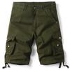 Pantalones cortos militares tácticos urbanos de verano para hombre, pantalones cortos holgados informales de algodón con múltiples bolsillos para senderismo al aire libre, pantalones cortos de combate