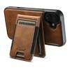 SUTENI For iPhone 17 Case Compatible with MagSafe Card Holder Kickstand Phone Cover