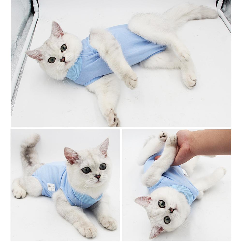 Pet Cat Surgery Suit High Elastic Breathable Anti-licking Anti-scratch Weaning Clothes Pet Supplies