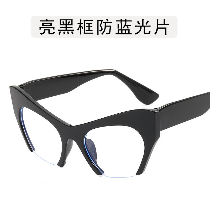 European American Style Women Glasses Frame Cat Eye Shape Blue Light Blocking Woman Glasses High Quality Glasses Women
