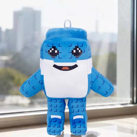 Game Character Plush Doll Soft PP Cotton Stuffing Toy Collectible Desktop Decor Cute Collectible Gift for Gamers Kids Fans