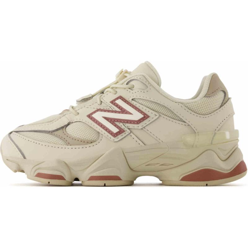 New Balance NB 9060 Shock Absorbers Low Top Kids' Running Shoes Beige Children Aged 3 7 Years Old Sneakers PV9060GC