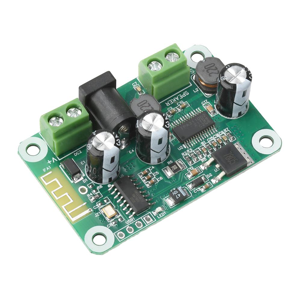 TPA3110 Audio Power Amplifier Module DIY Bluetooth 5.4 Digital Stereo Audio Amplifier 30W Mono Supports TWS Paired DC 9-25V 3A
