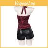Set Costume Obsession Nikki Con Tessuto Elastanico Per Performance di Halloween