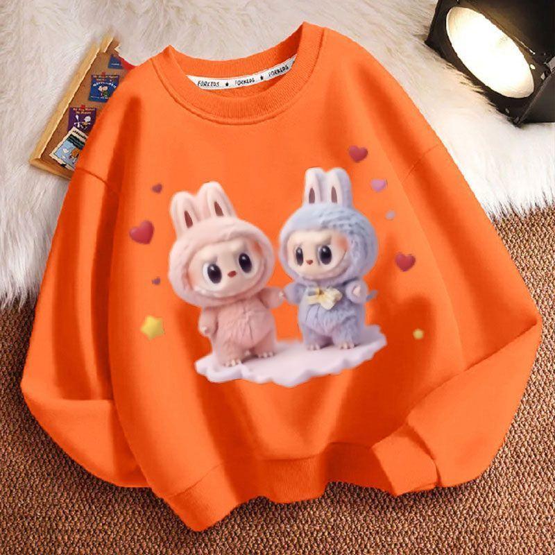Cute Children's Sweatshirts, Long-sleeved Casual Sweatshirts for Boys and Girls In Spring and Autumn