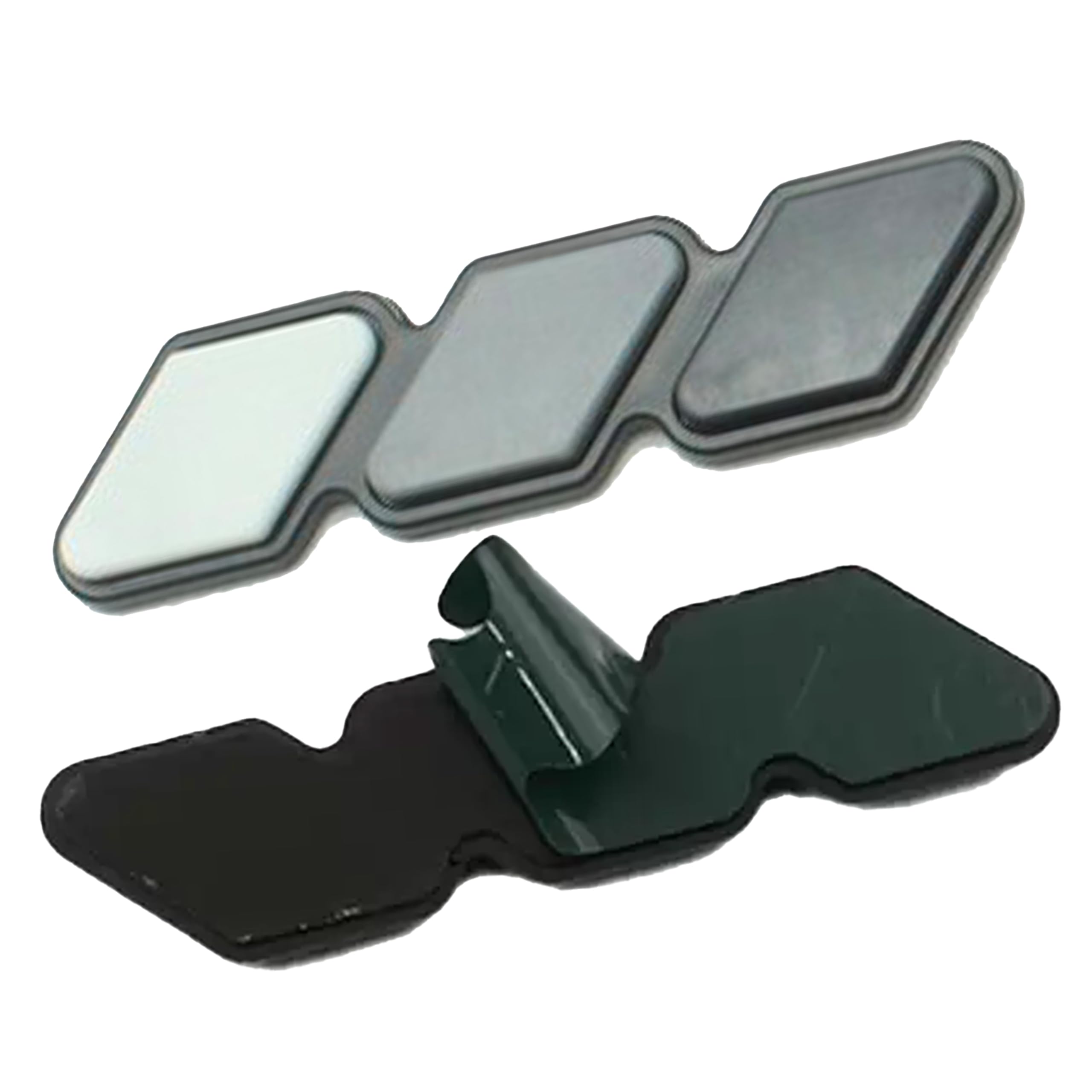 Значок-эмблема на решетку радиатора внедорожника Наклейка Декаль Значок-эмблема Декоративная этикетка белый