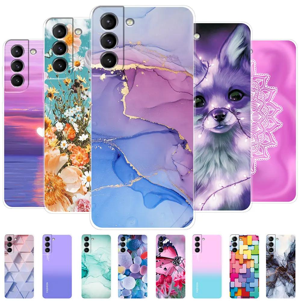 For Samsung Galaxy S21FE Case S21 Ultra 5G Cover Clear Soft Silicone Phone S21 FE Cases Fundas For Samsung S21 Plus Case Coque