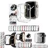 Durable Pc Case With Hd Clear Screen Protector For Apple Watch Protects Against Accidental Drops