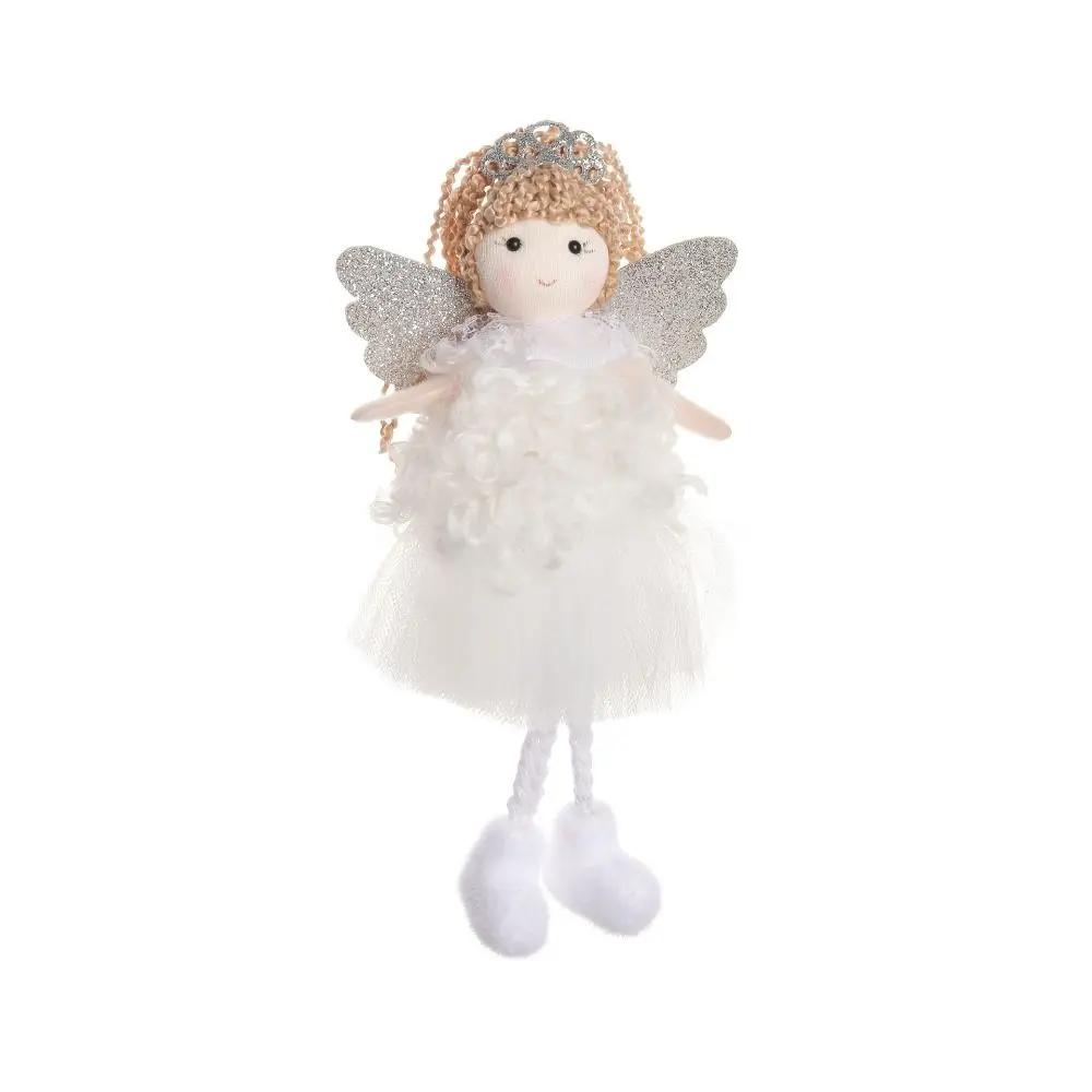 Multiple styles Cartoon Angel Pendant Durable Cute Christma Ornaments Handmade Xmas Angel Ornaments Kindergarten