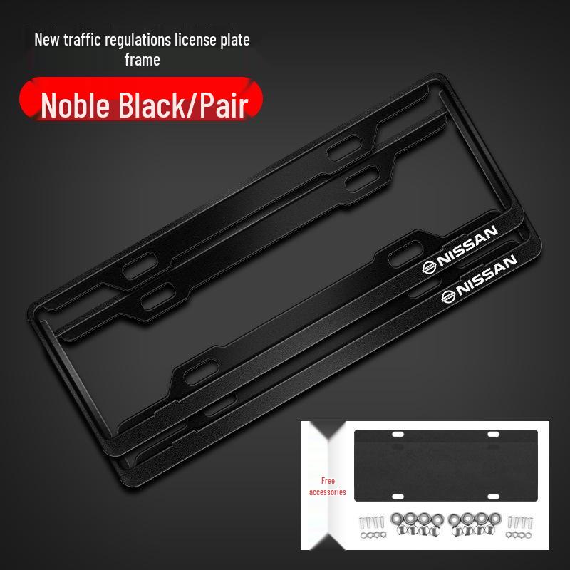 Maßgeschneiderter Kennzeichenhalter für Nissan Sylphy, Teana, Bluebird, Murano, Qashqai, Kicks, Patrol