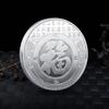 Good Luck To You Chinese Style Luan Feng Chengxiang Phoenix Commemorative Medal FU Gold Coin Silver Coin Metal Badge Crafts