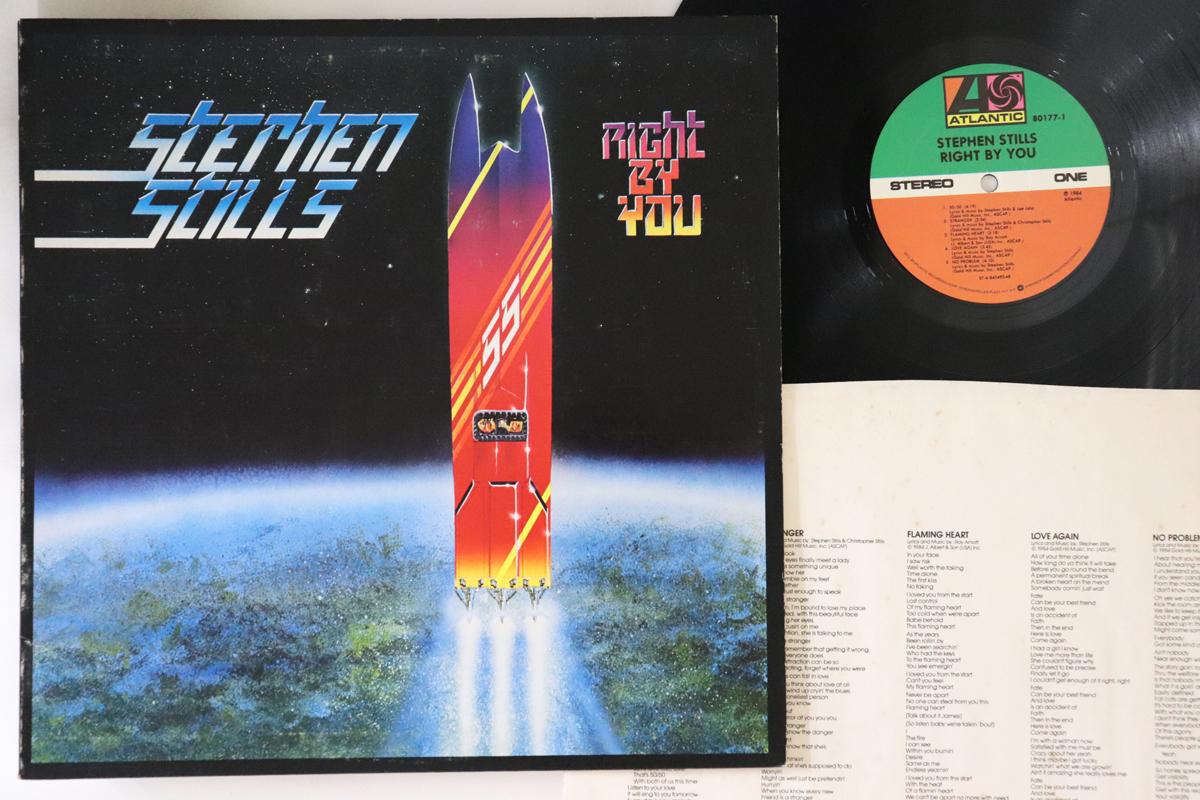 

LP Record STEPHEN STILLS - Right By You 801771 ATLANTIC 1984 US Rock Used