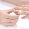 Runxin's Adjustable Sun, Moon & Stars Couple Ring: A Simple, Elegant Gift for Long-Distance Lovers.